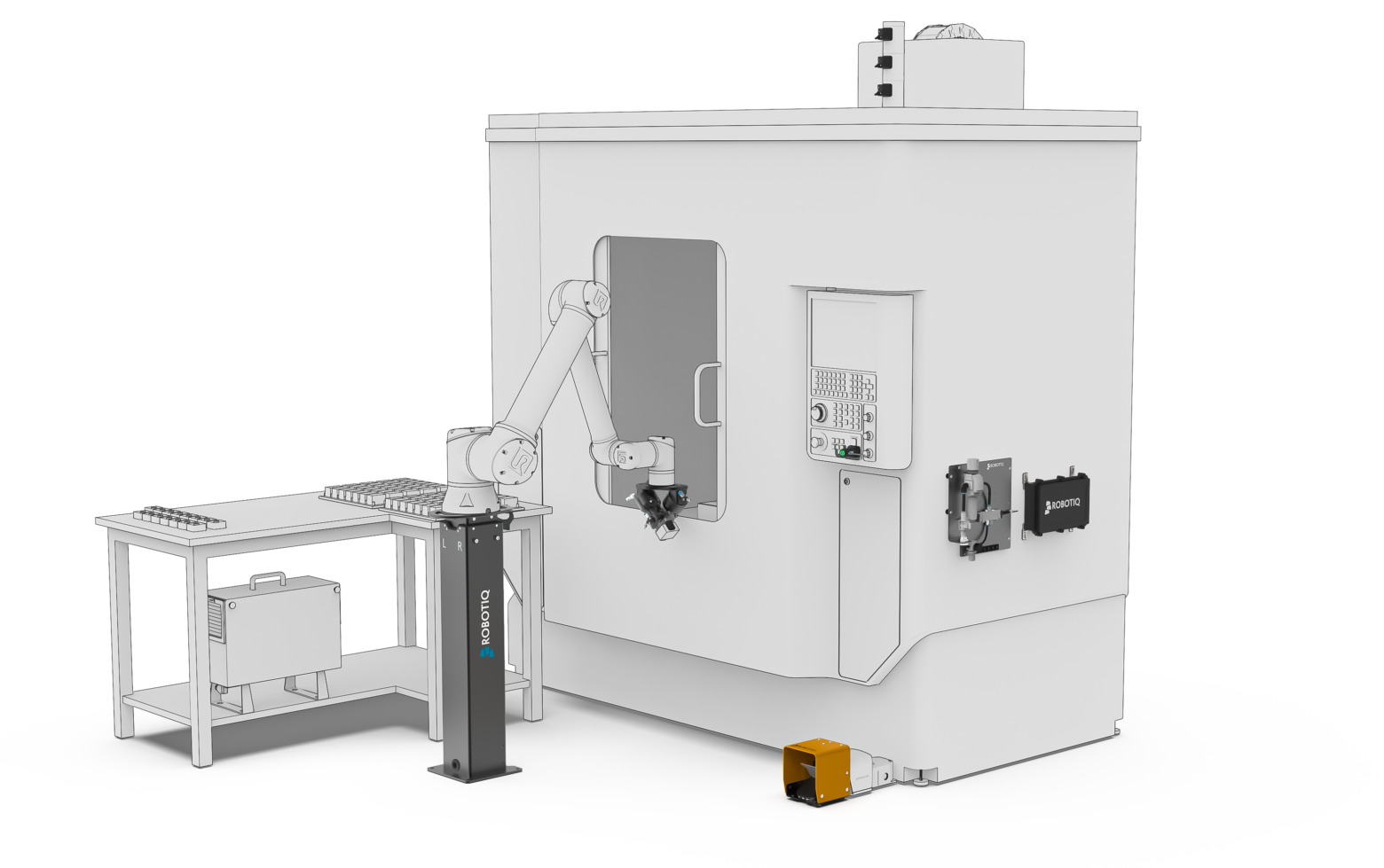 the new robotiq machine tool tending automation solution