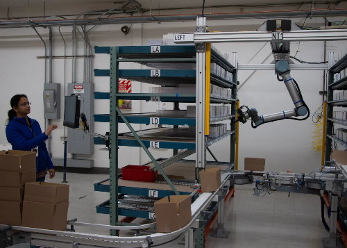 Collaborative robots can be used to automate a range of e-commerce tasks