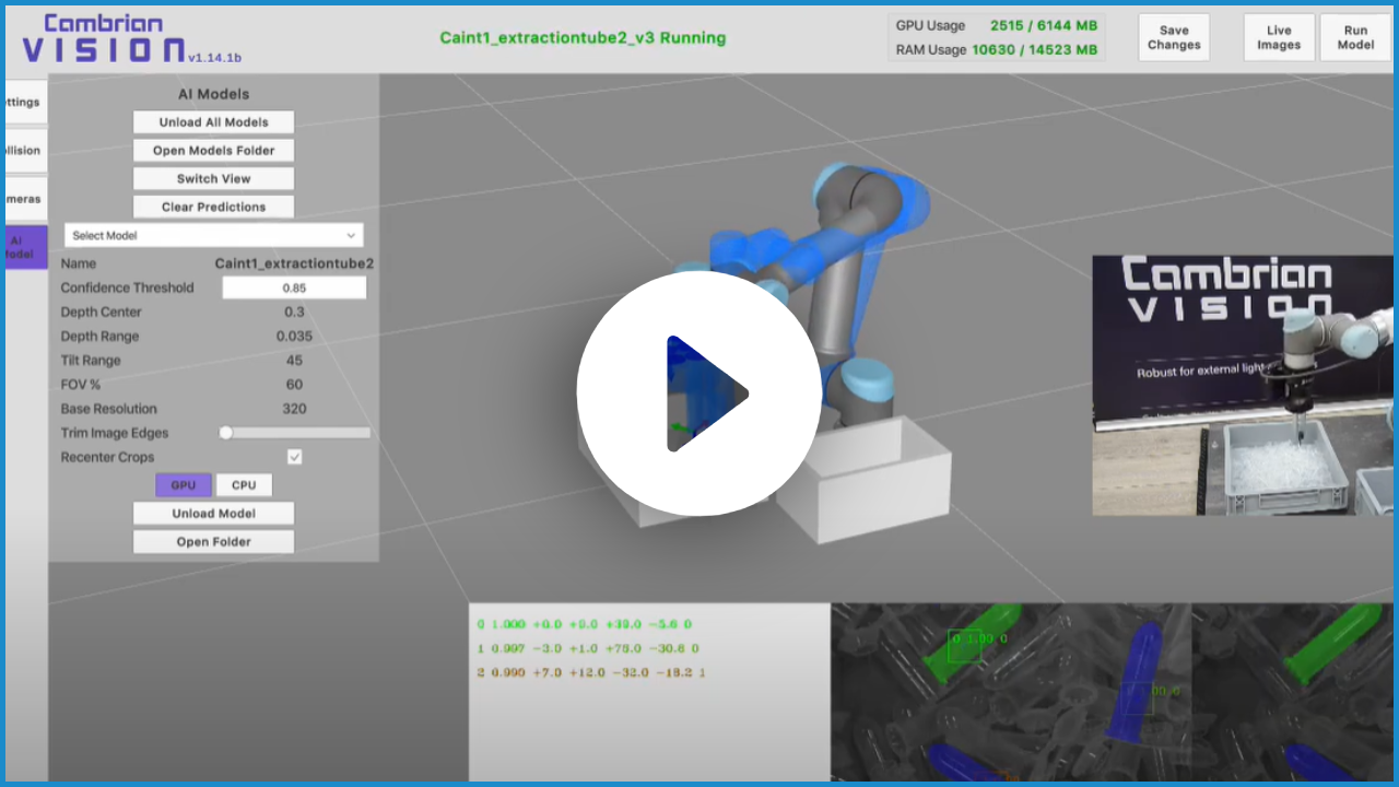 Watch: Cambrian AI Robot Vision