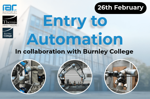 Entry to Automation, in collaboration with Burnley College.
