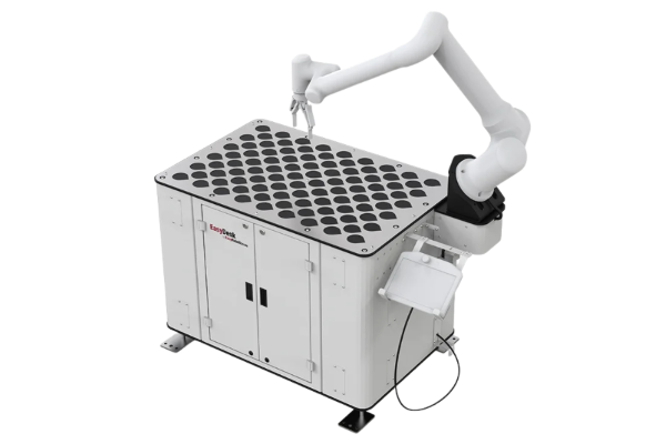 EasyDesk Tray for Cobot Machine Tending Automation