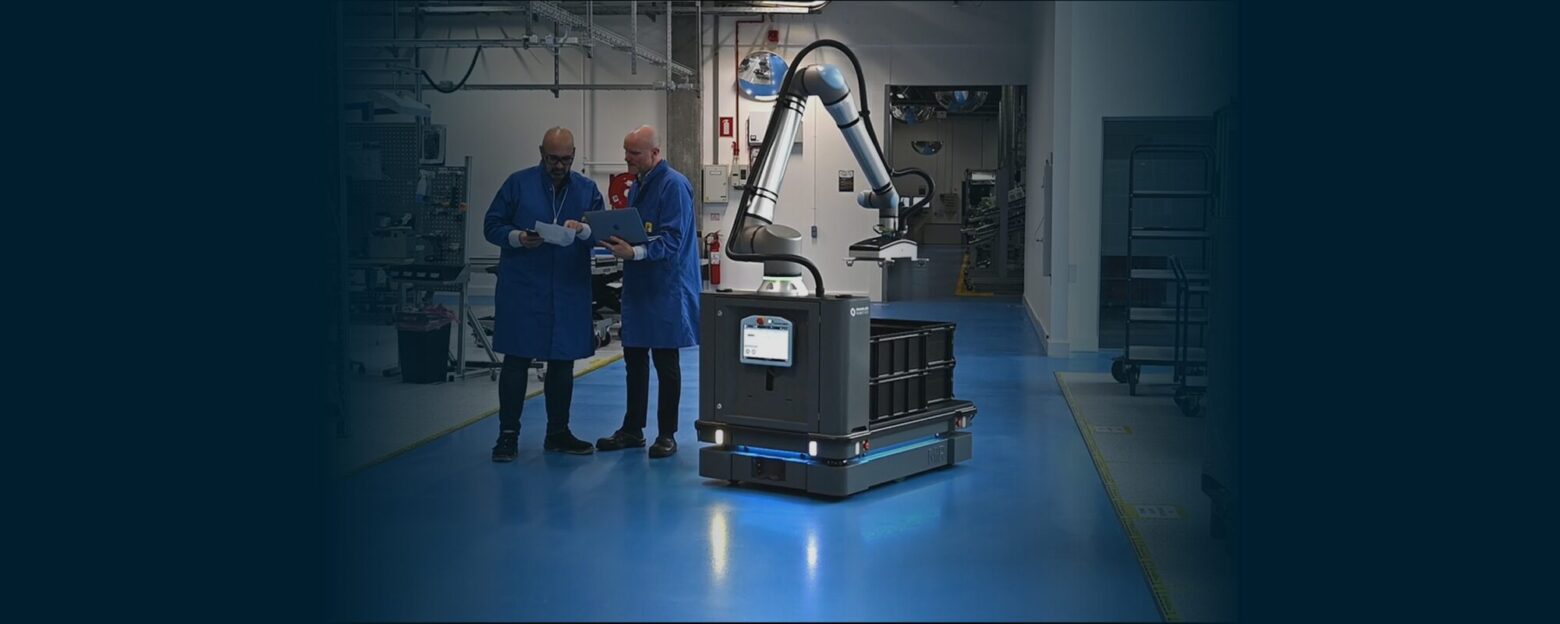 ER-MAX MC600, built for complex, heavy-lifting tasks, working collaboratively in a real life environment.