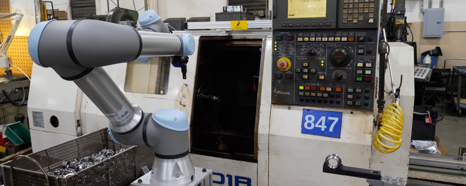 Robotic machine tool tending